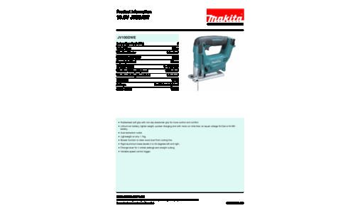 Makita JV 100 DWE