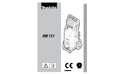 Makita HW 151 Technical Information