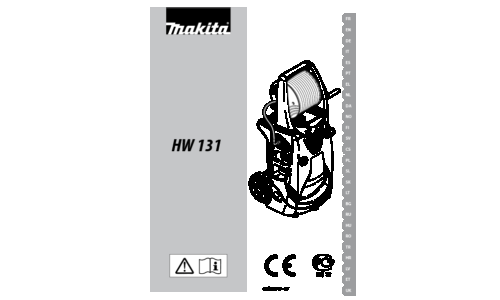 Makita HW 131 Technical Information