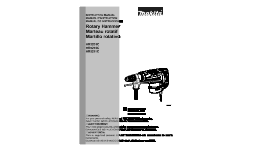 Makita HR5210C Rotary Hammer