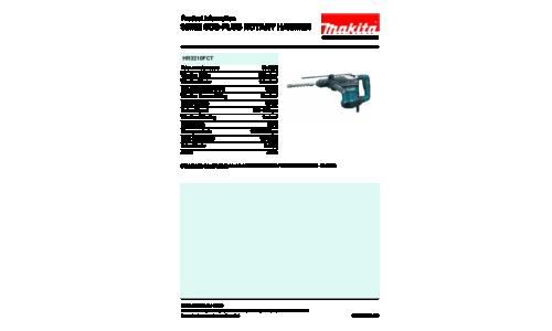 Makita HR3210FCT Rotary Hammer