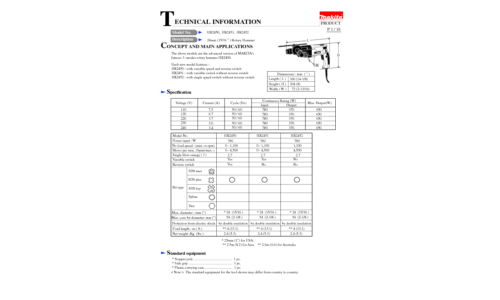 Makita HR2451 User Manual