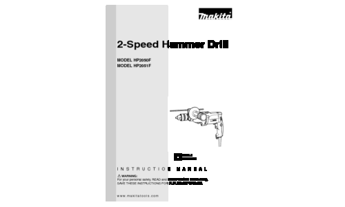 Makita HP2050 Power Drill