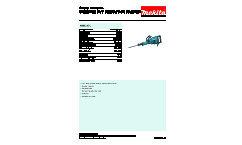 Makita HM1317C Concrete Breaker