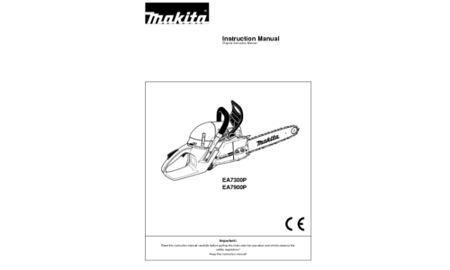 Makita EA7900P Instruction Manual