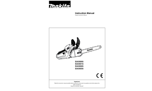 Makita EA3500S User Manual