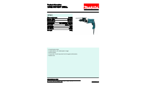 Makita DP4011 Power Drill