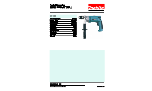 Makita DP4003 Power Drill