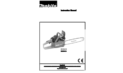 Makita DCS411 User Manual