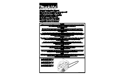 Makita DCS232T User Manual