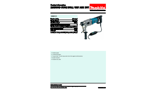 Makita DBM131 Rotary Hammer