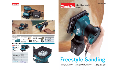 Makita BO4555 Power Sander