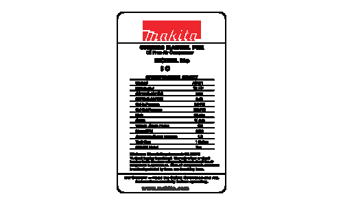 Makita AC001 Troubleshooting Guide