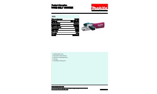 Makita 9920 Power Sander