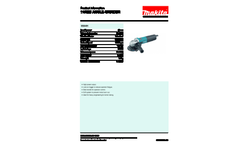 Makita 9564H Angle Grinder