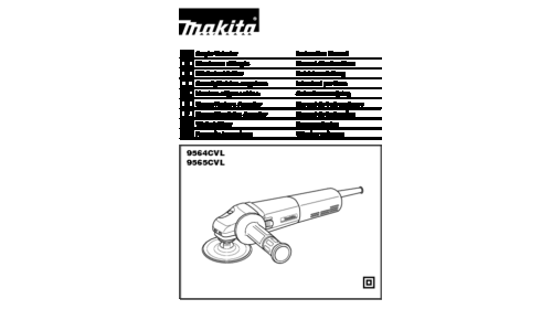 Makita 9564CVL User Manual