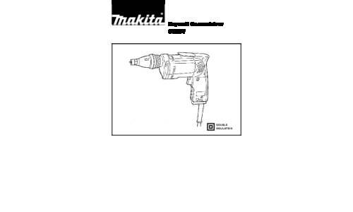 Makita 6820V User Manual