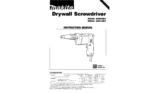 Makita 680LDBV User Manual