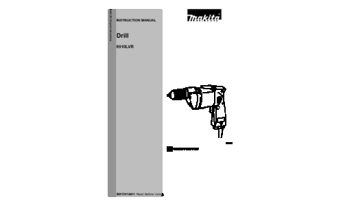 Makita 6510LVR User Manual