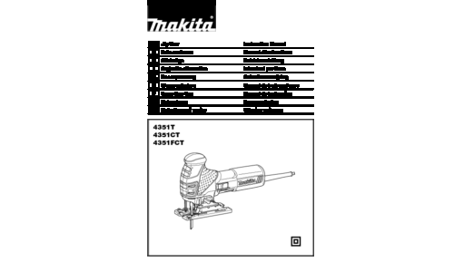 Makita 4351FCTJ Power Jigsaw