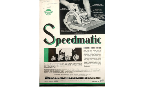 Porter-Cable Speedmatic Electric Hand Saws