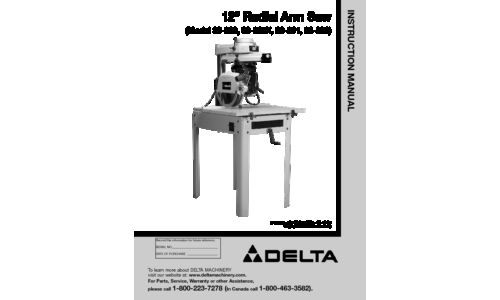 Porter-Cable Saw 33-890 User Manual