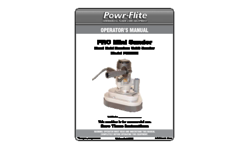 Porter-Cable Sander PSDMNI User Manual