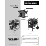 Porter-Cable H450CS, CH350CS, H650CS User Manual