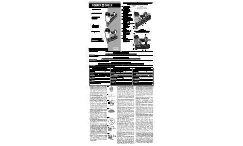 Porter-Cable FN250C User Manual