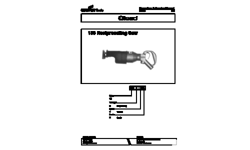 Porter-Cable Cordless Saw 136 User Manual