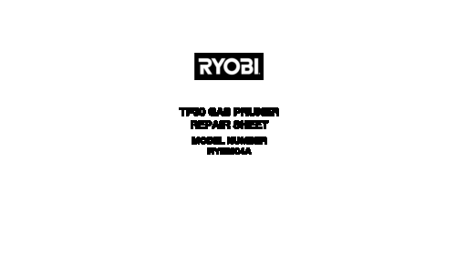 Ryobi RY52004A User Manual