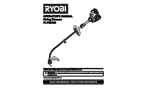 Ryobi PLT3043S User Manual