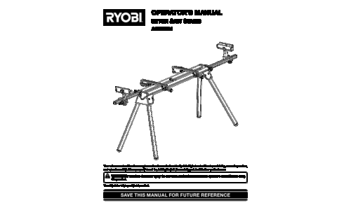 Ryobi A18MS01 User Manual