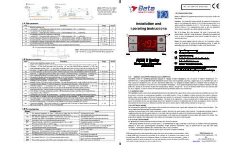 Delta RC-33 User Manual