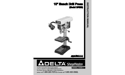 Delta DP200 User Manual