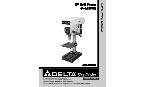 Delta DP115 User Manual