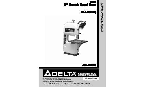 Delta BS100 User Manual