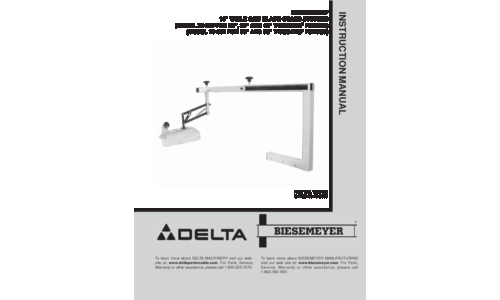 Delta 78-955 User Manual