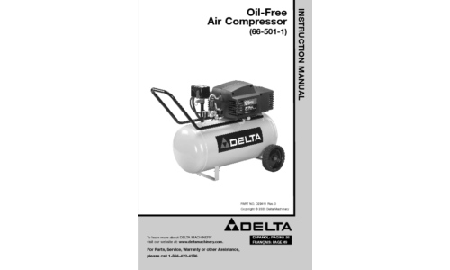 Delta 66-501-1 User Manual