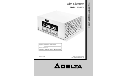 Delta 50-860 User Manual