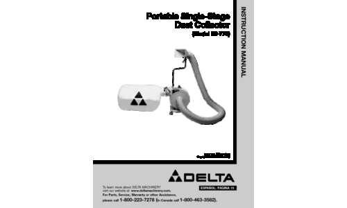 Delta 50-770 User Manual