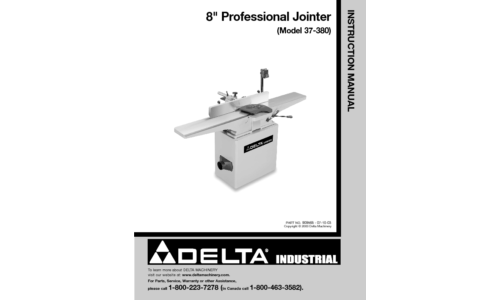 Delta 37-380 User Manual