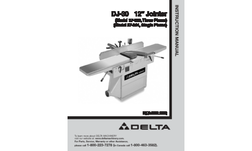 Delta 37-360 User Manual