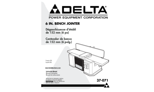 Delta 37-071 User Manual