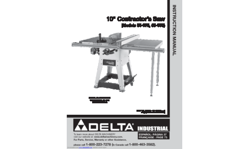 Delta 36-978 User Manual