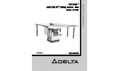 Delta 36-960 User Manual