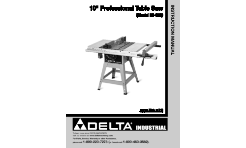 Delta 36-650 User Manual