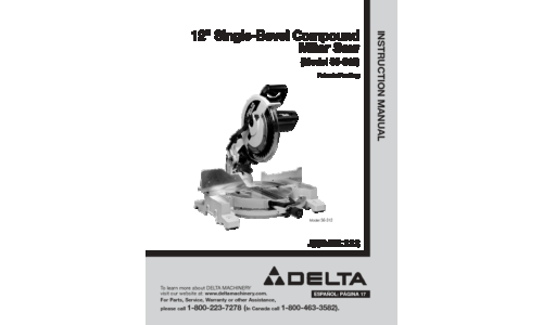 Delta 36-312 User Manual