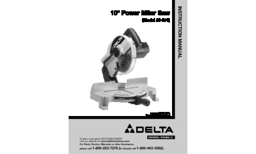 Delta 36-070 User Manual