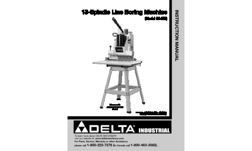 Delta 32-325 User Manual